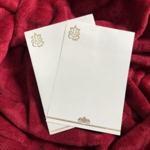 Simple Hindu Wedding Invitation Card ₹19 (059)