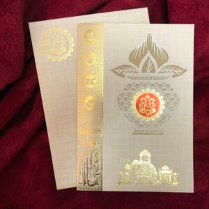 Elegant Laser Cut Wedding Invitation 120