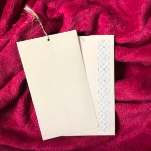 Simple & Classy Laser-Cut Wedding Invitation - 175