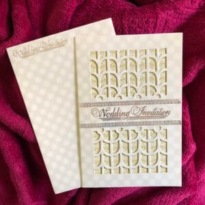 laser-cut wedding invitation card - 223