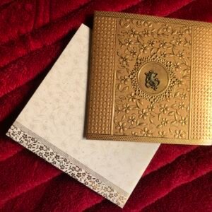Traditional Wedding Invitation Card- 245