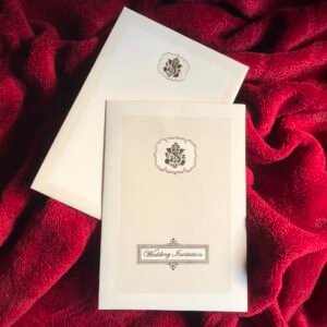 Simple Elegant Wedding Invitation Card- 248