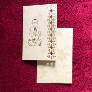 Thread Ceremony Invitation Card (Upanayan / Munja Invitation) - 255